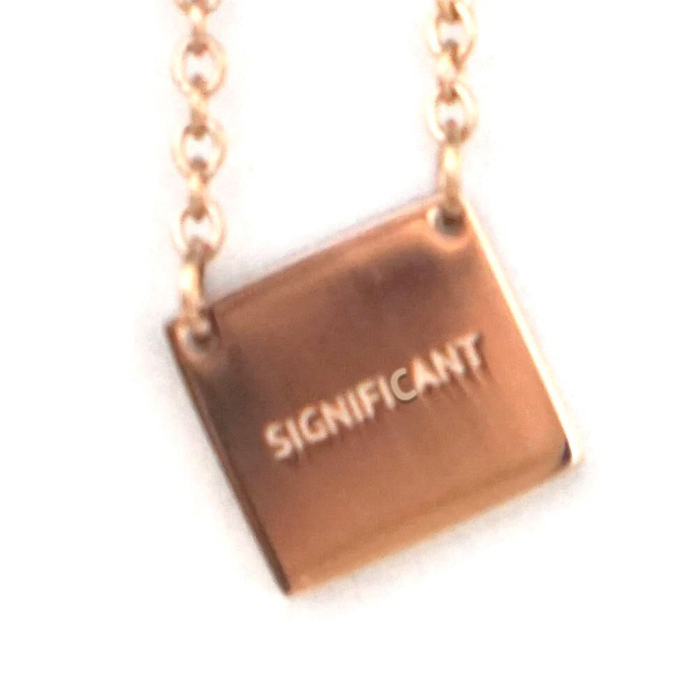 Significant Necklace