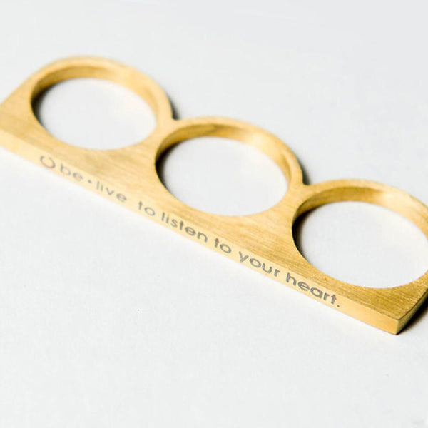 Be - Live Three Finger Ring